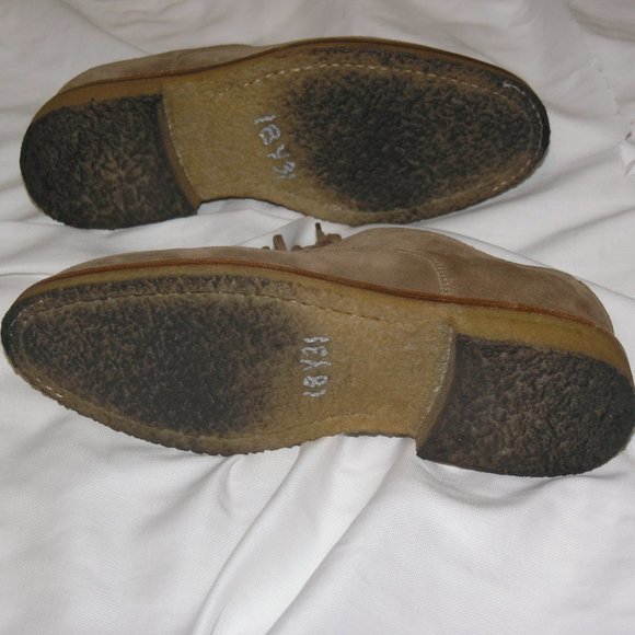 Suitsupply Copeland Suede Leather Derbys Size 7 main image 8